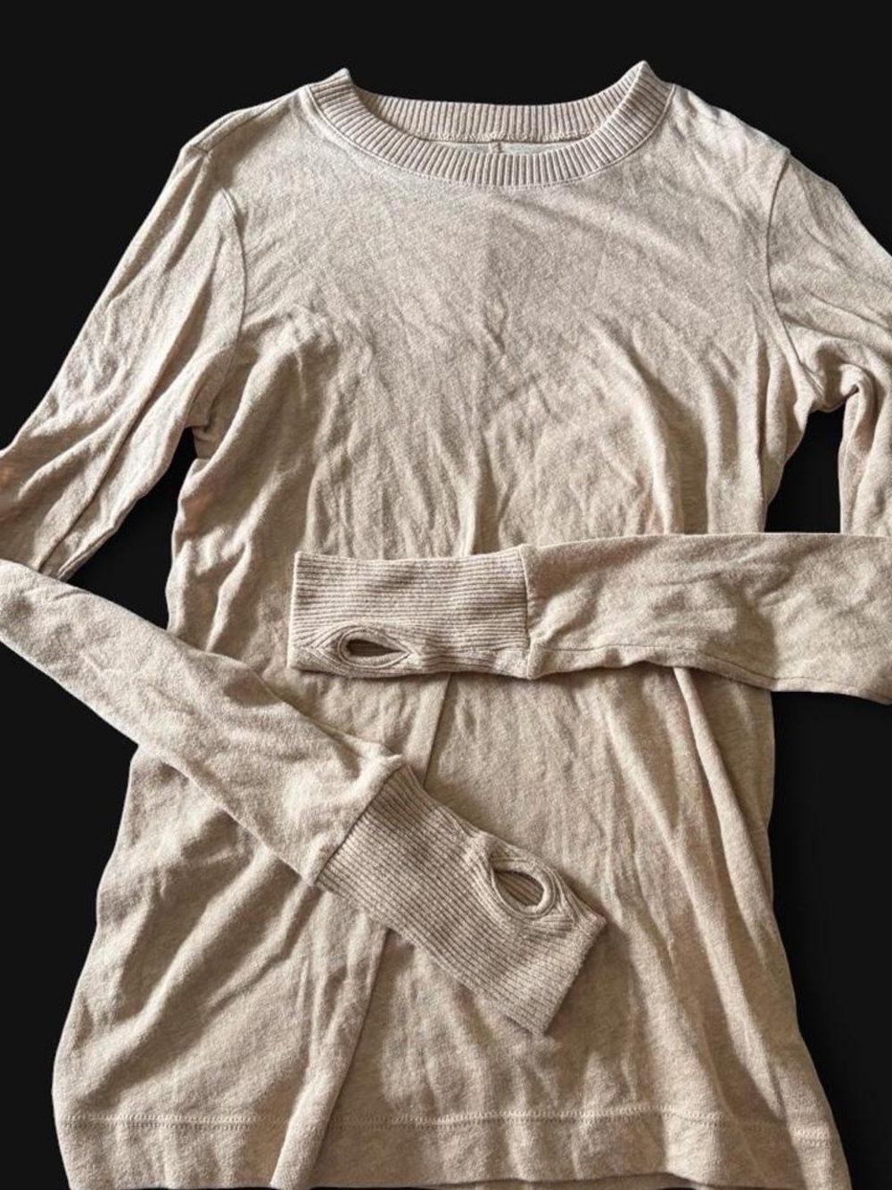 Enya Costa cashmere cuffed crew tee